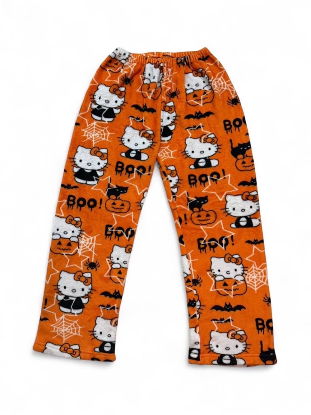 Hello Kitty Halloween Orange Pajama Bottom Pants